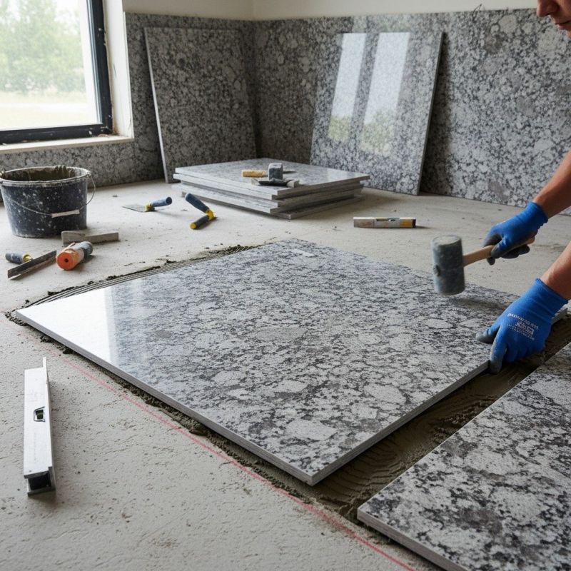 Granite Tiles Installation